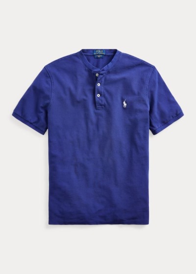 Men's Polo Ralph Lauren Featherweight Mesh Henley | 017896XBT